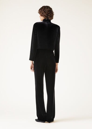 GOLDIE TROUSERS SILK VELVET