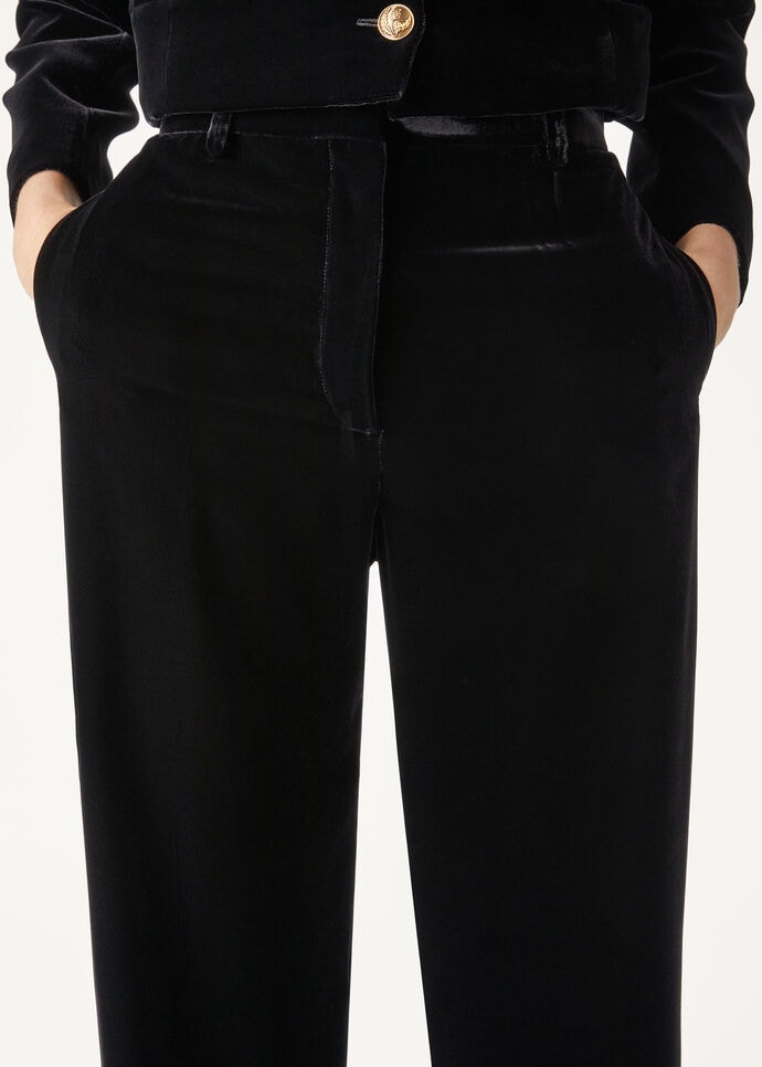 GOLDIE TROUSERS SILK VELVET_FAO4157_8000_2