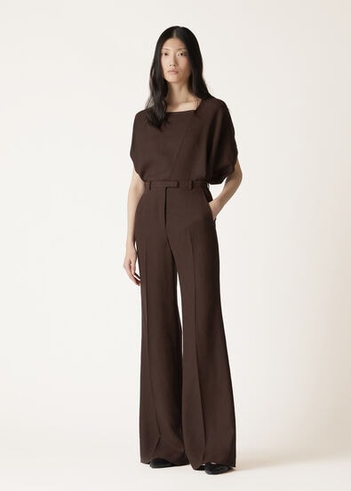 EMMIT TROUSERS SUMMER LINEN CREPE