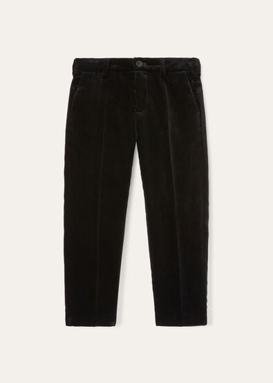 VANCE TROUSERS VELVET COTTON SILK