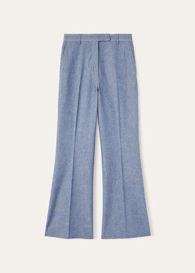 NASH TROUSERS CHAMBRAY CASH