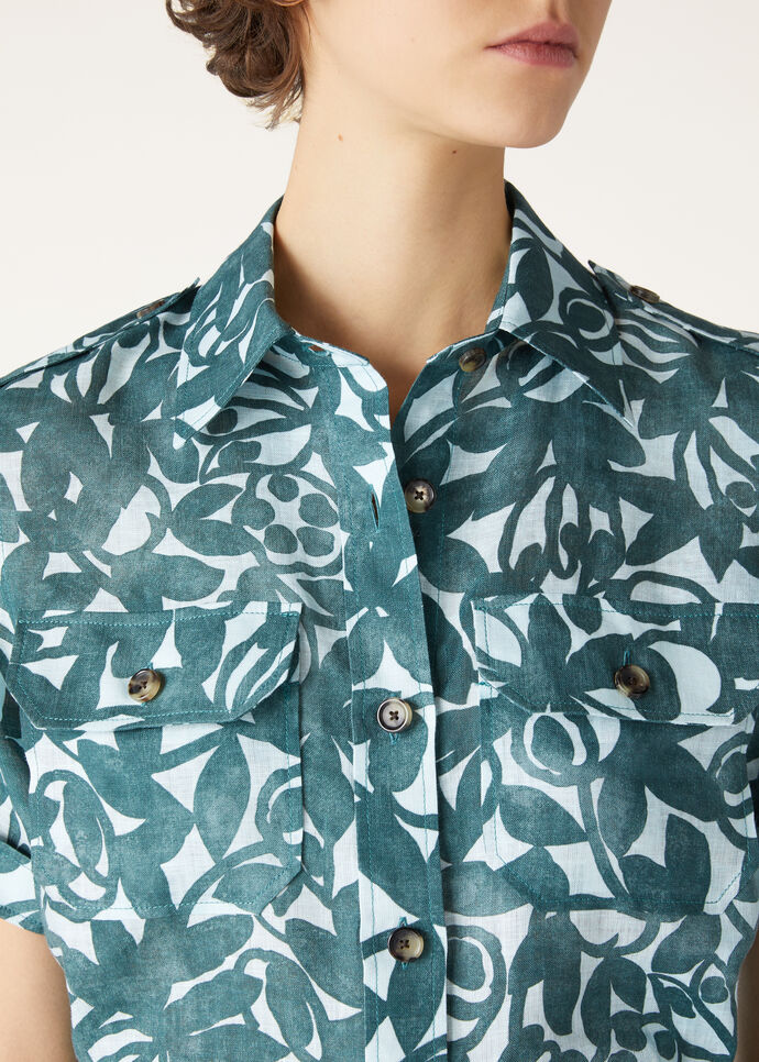 ANNALISA SS SHIRT PROVENCE GARDEN                 _FAO4200_T1LU_2