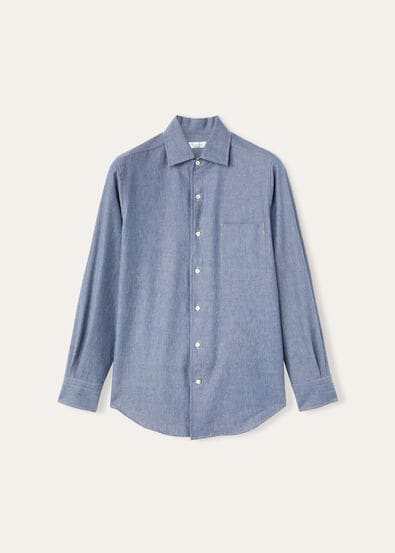 ANDRE' SHIRT CHAMBRAY CASH