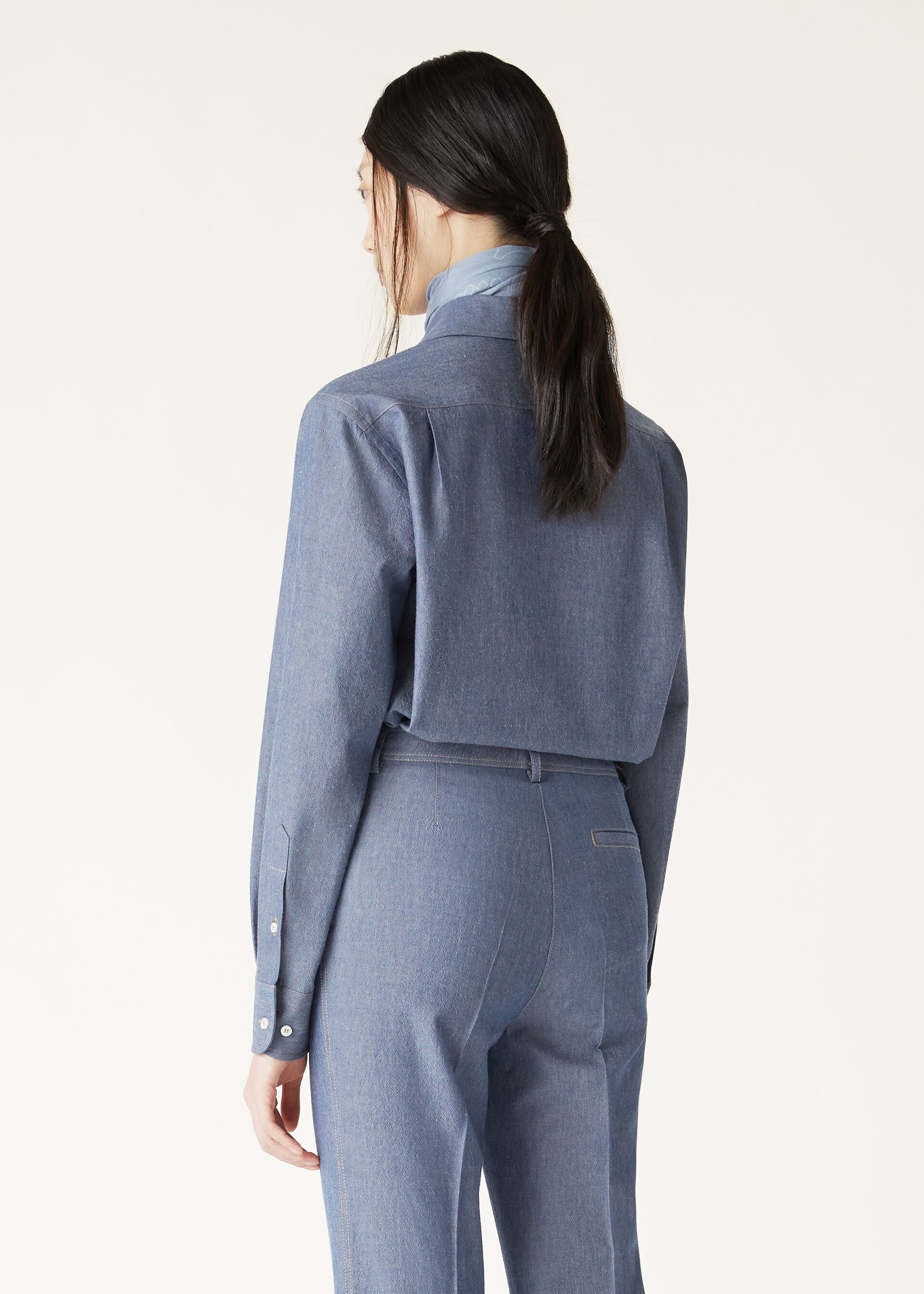 ANDRE' SHIRT CHAMBRAY CASH