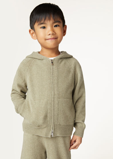 MERANO KID HOODED BOMBER BABY CASH GG 12
