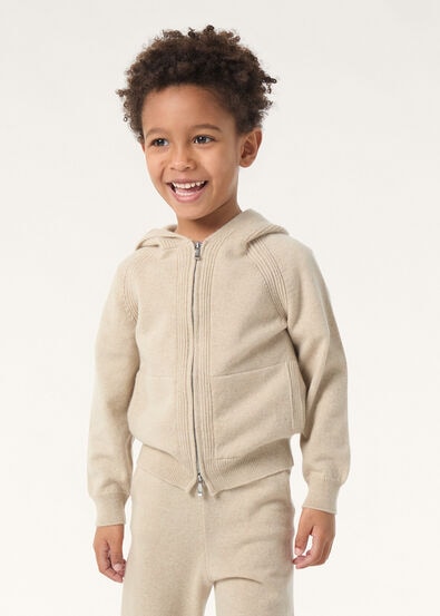 MERANO KID HOODED BOMBER BABY CASH GG 12