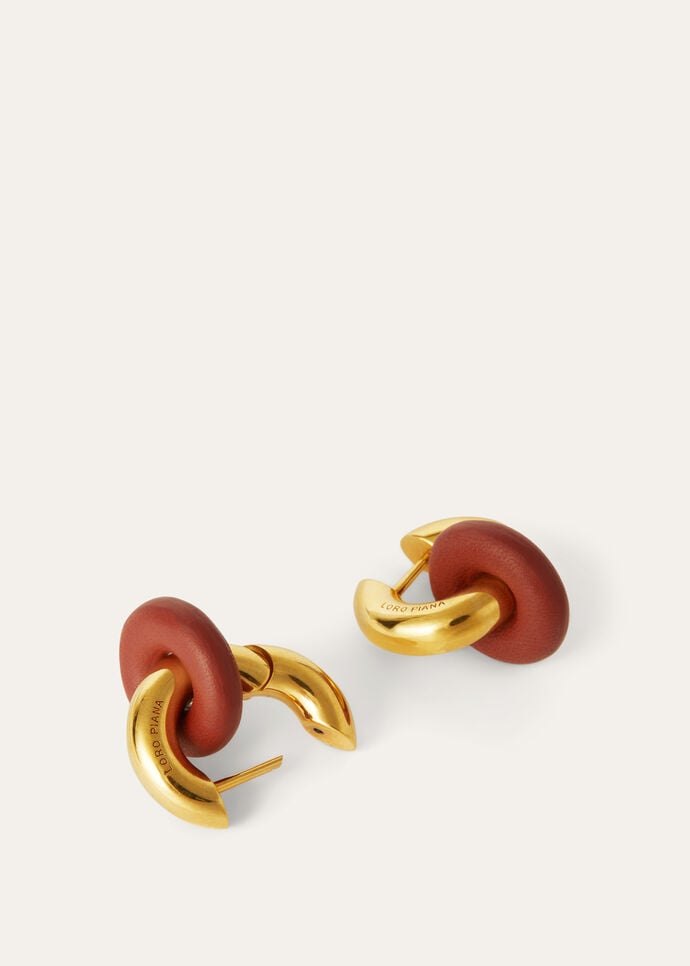 DUO DOUBLE HOOP EARRINGS ROUNDED CALF_FAO4265_P0AR_NR_4