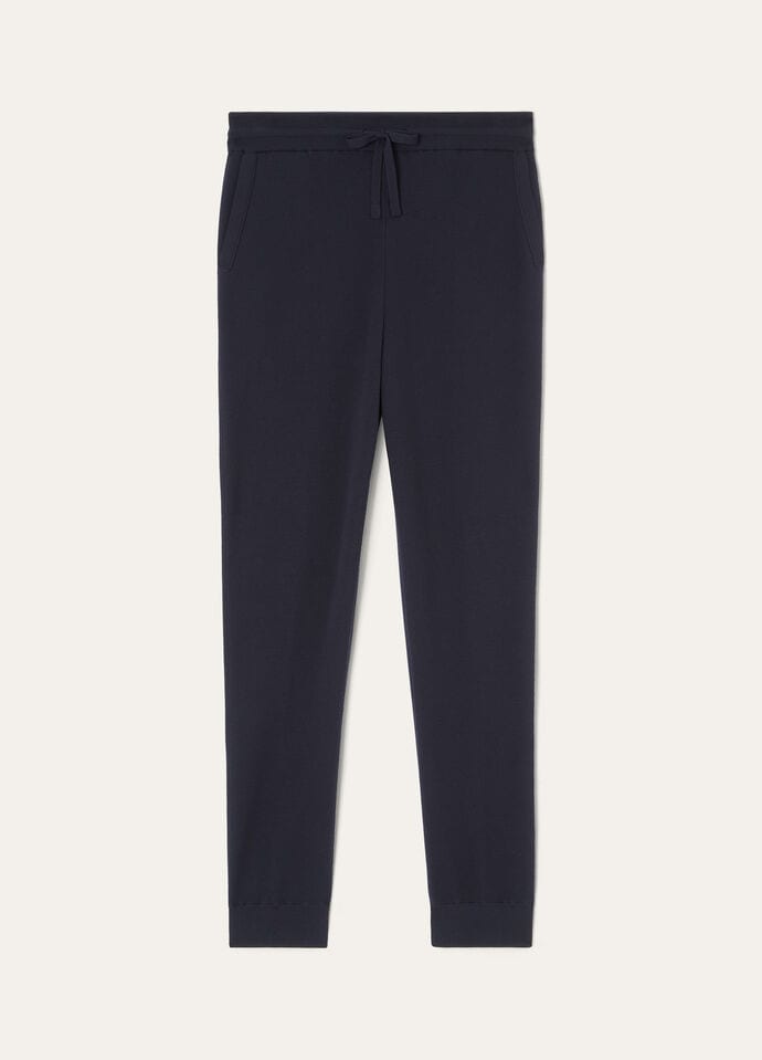 パンツ everyone easy slacks by Loro piana Goldie Pants Linen, Virgin Wool Black Pine | Loro Piana US