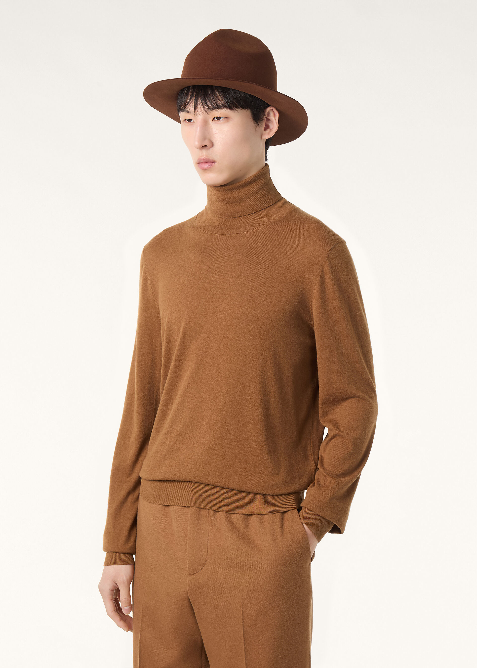 VICUNA ICONIC TURTLENECK SWEATER GG 18