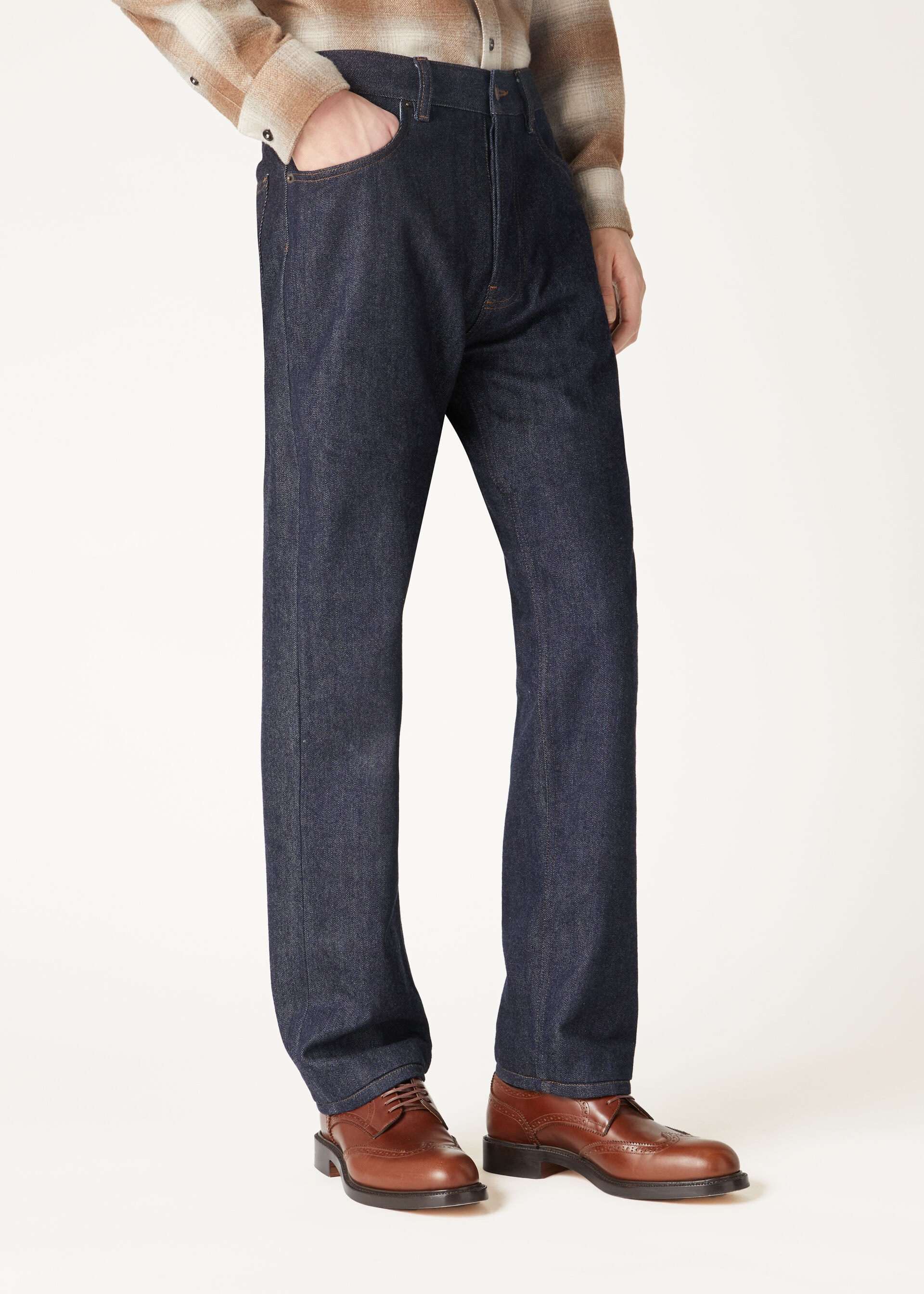 KAMEN TROUSERS CASHDENIM