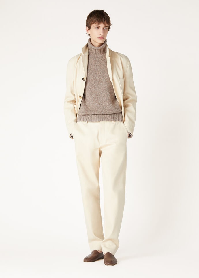 LORO MOULINE TURTLENECK SWEATER RECYCLED CASH GG 7_FAO4425_J1QF_2