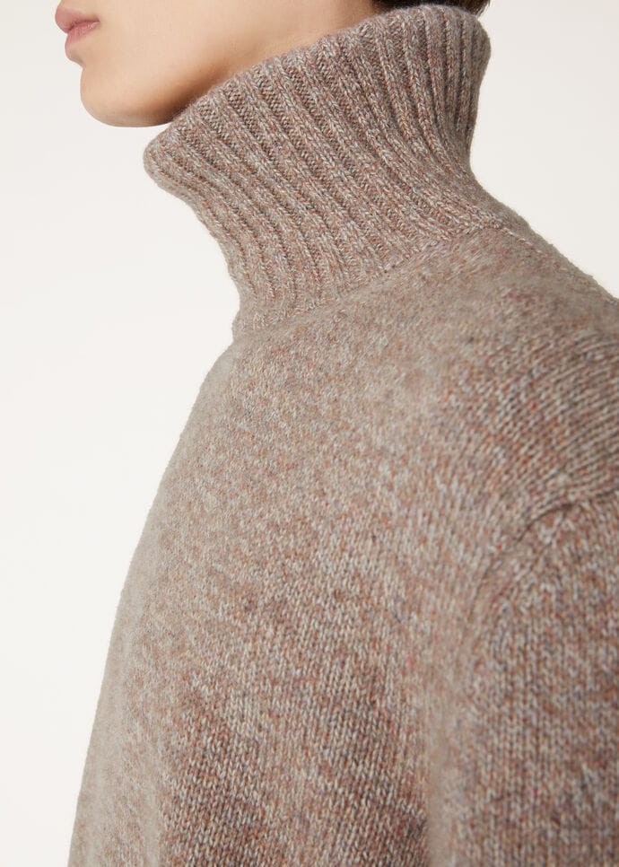LORO MOULINE TURTLENECK SWEATER RECYCLED CASH GG 7_FAO4425_J1QF_4