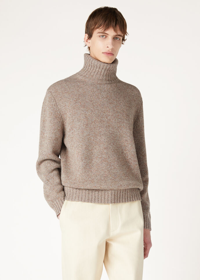 LORO MOULINE TURTLENECK SWEATER RECYCLED CASH GG 7_FAO4425_J1QF_6