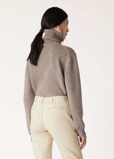LORO MOULINE TURTLENECK SWEATER RECYCLED CASH GG 7