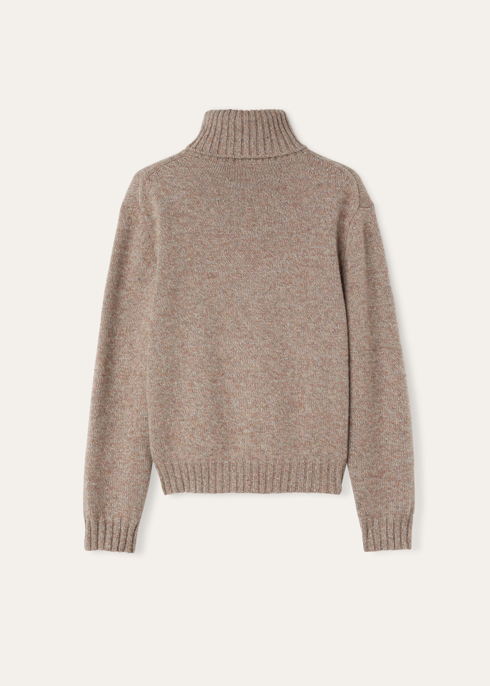 LORO MOULINE TURTLENECK SWEATER RECYCLED CASH GG 7