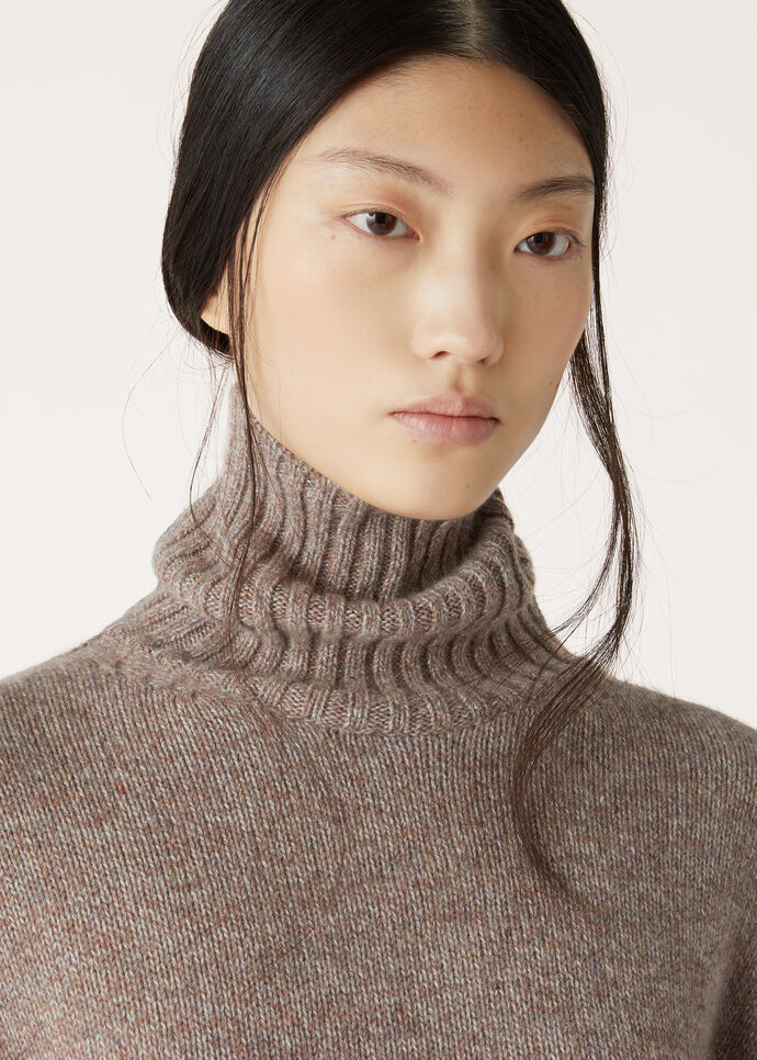 LORO MOULINE TURTLENECK SWEATER RECYCLED CASH GG 7_FAO4425_J1QF_3