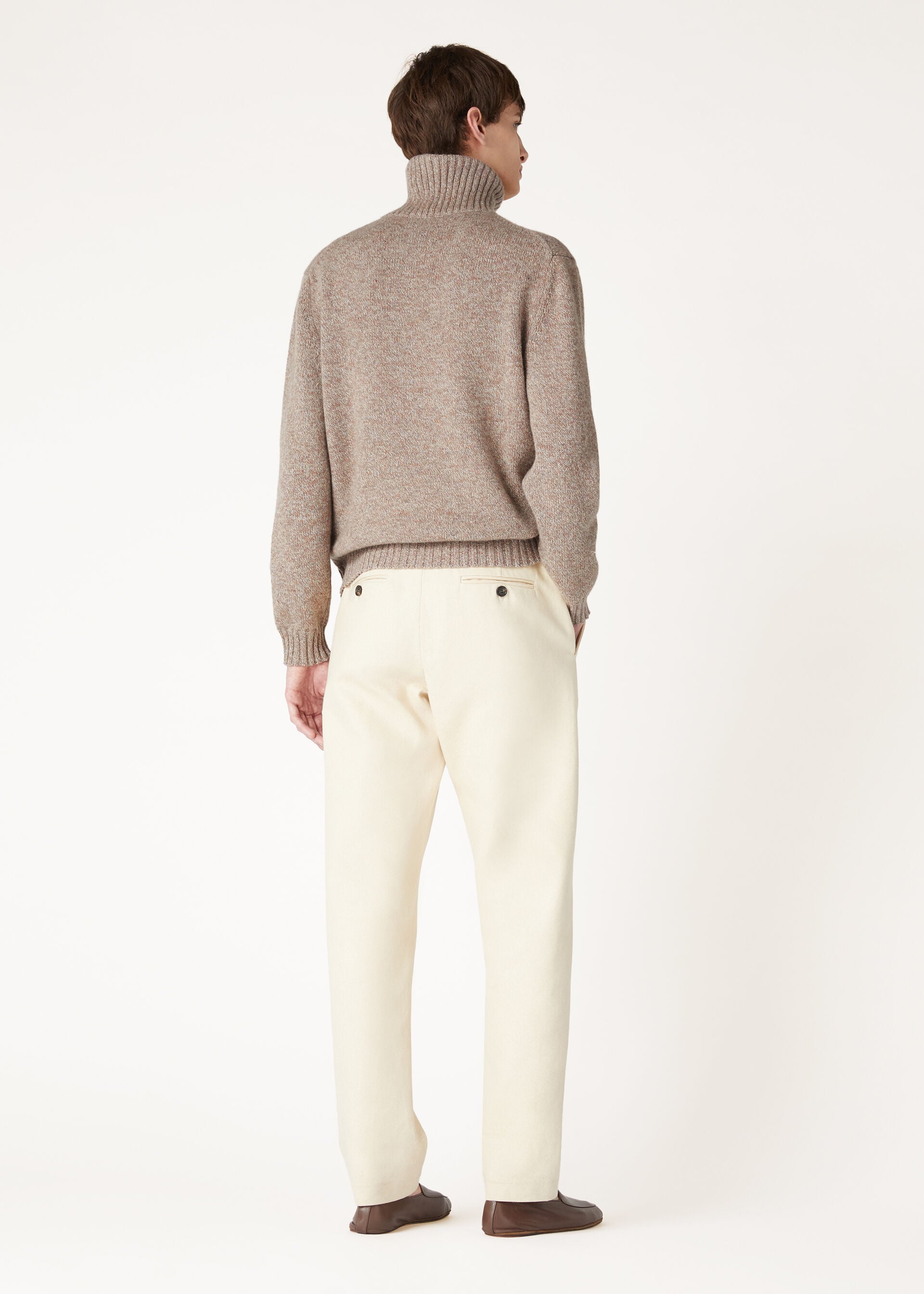 LORO MOULINE TURTLENECK SWEATER RECYCLED CASH GG 7
