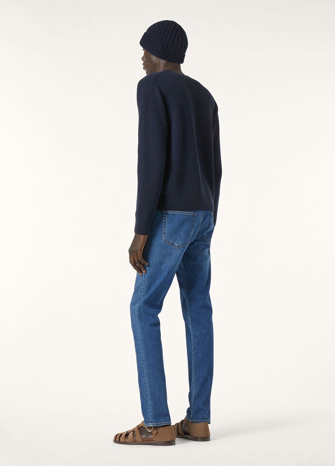 DOCCIO TROUSERS KURASHIKI DENIM_FAO4426_W1BV_4