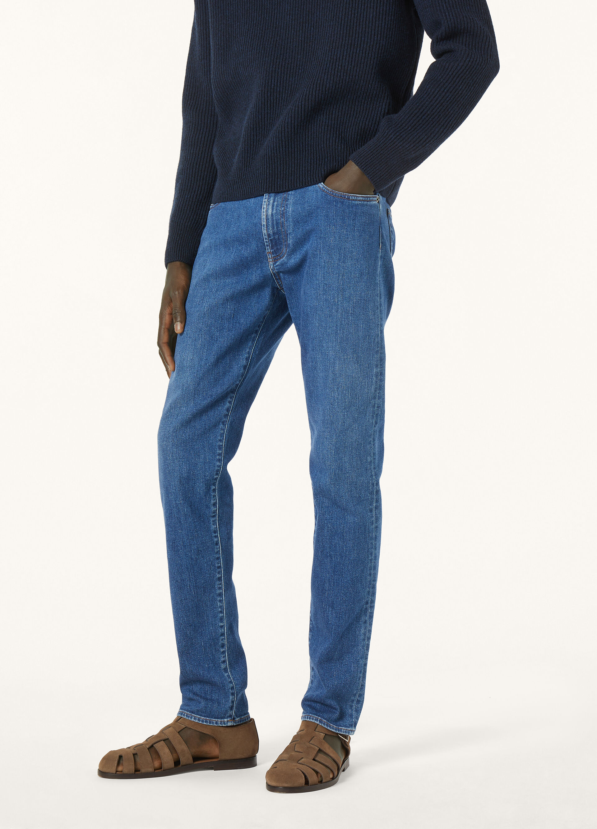 DOCCIO TROUSERS KURASHIKI DENIM