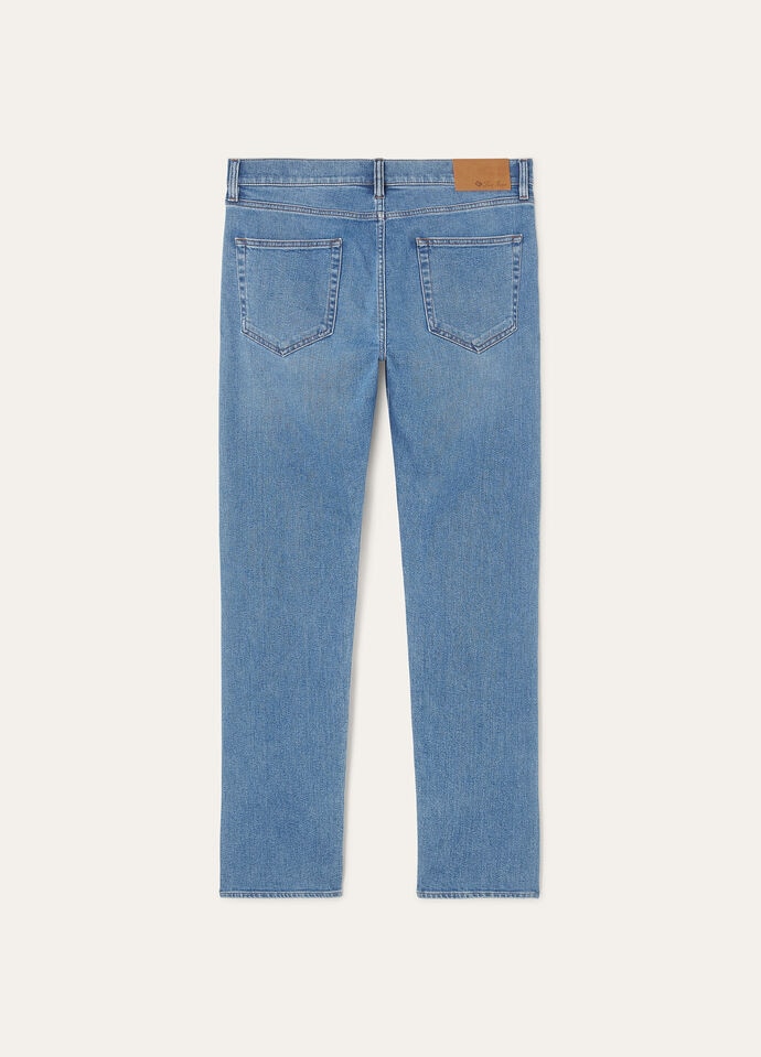 Quarona Jeans Cotton Light Creek | Loro Piana US