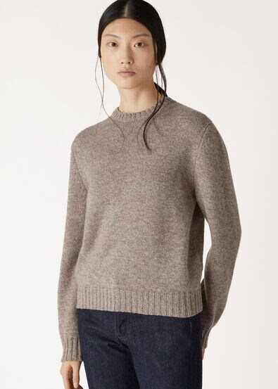 LORO MOULINE CREWNECK SWEATER RECYCLED CASH GG 7