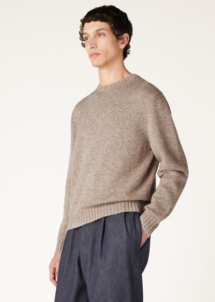 LORO MOULINE CREWNECK SWEATER RECYCLED CASH GG 7_FAO4436_J1QF_6