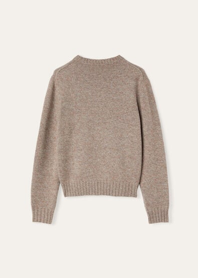 LORO MOULINE CREWNECK SWEATER RECYCLED CASH GG 7