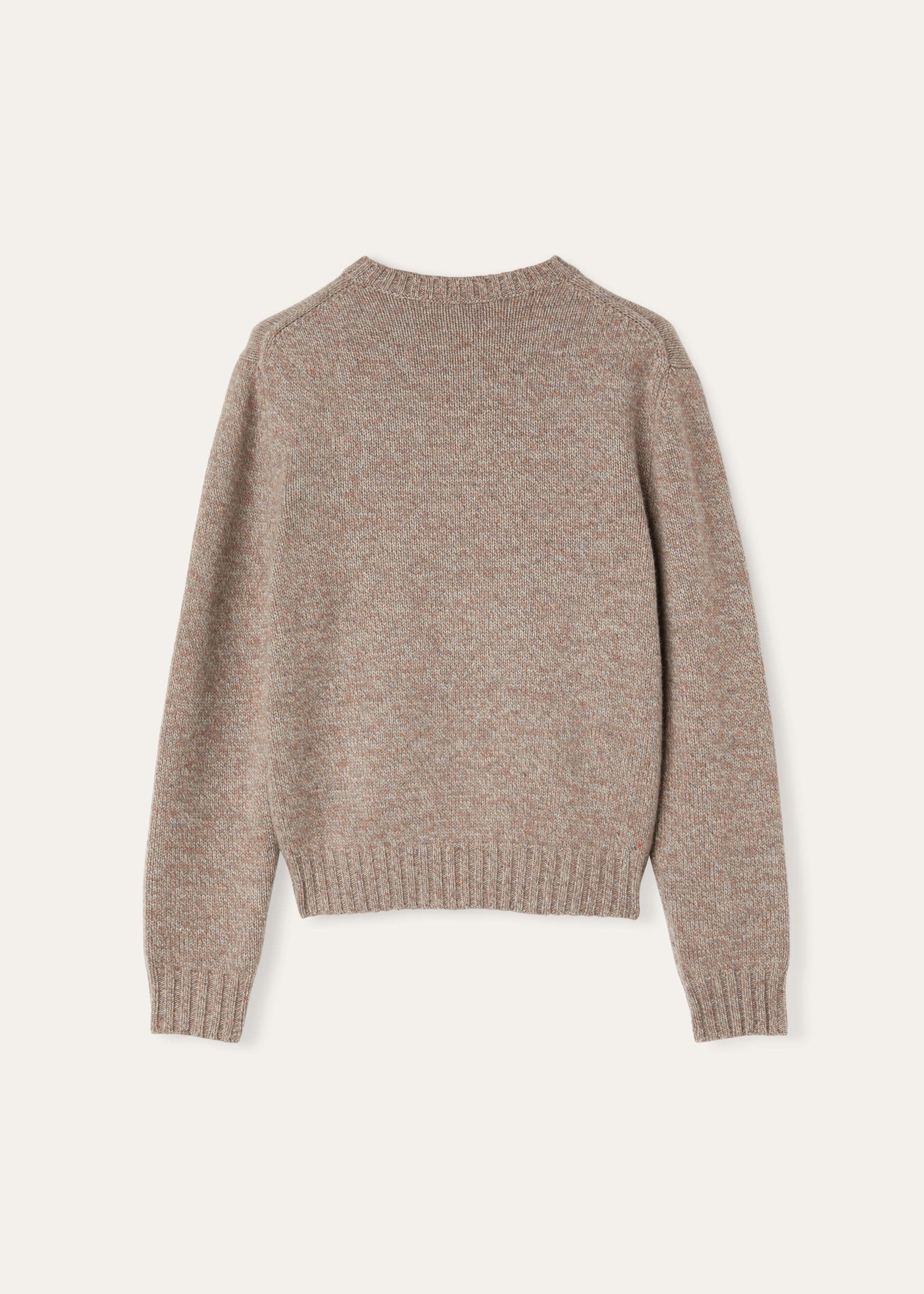 LORO MOULINE CREWNECK SWEATER RECYCLED CASH GG 7