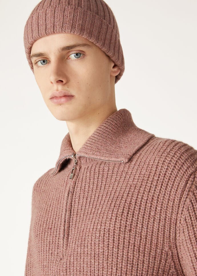 LORO BULKY HALFNECK SWEATER RECYCLED CASH GG 5_FAO4440_R0B2_4