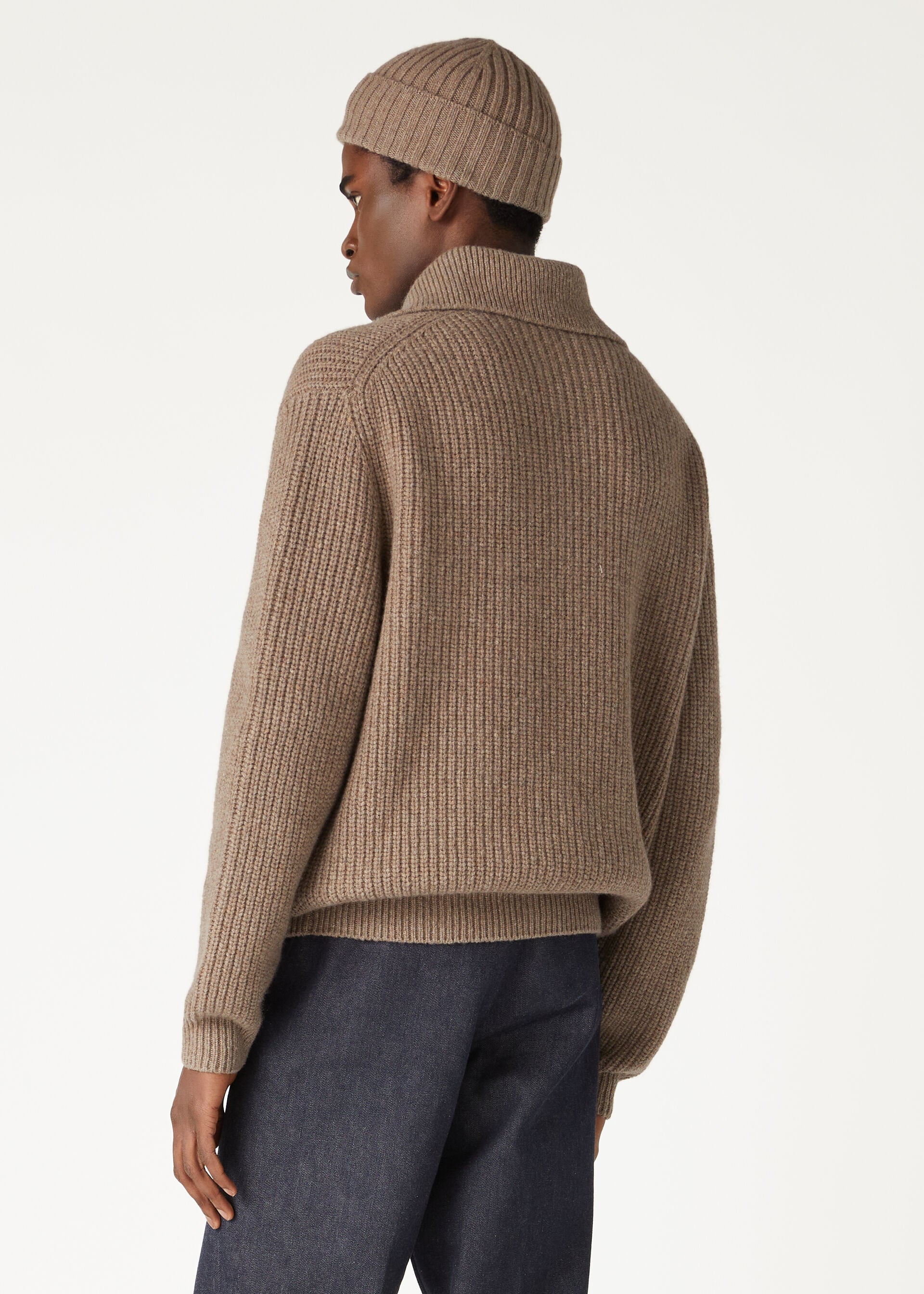 LORO BULKY HALFNECK SWEATER RECYCLED CASH GG 5