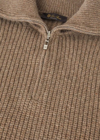 LORO BULKY HALFNECK SWEATER RECYCLED CASH GG 5