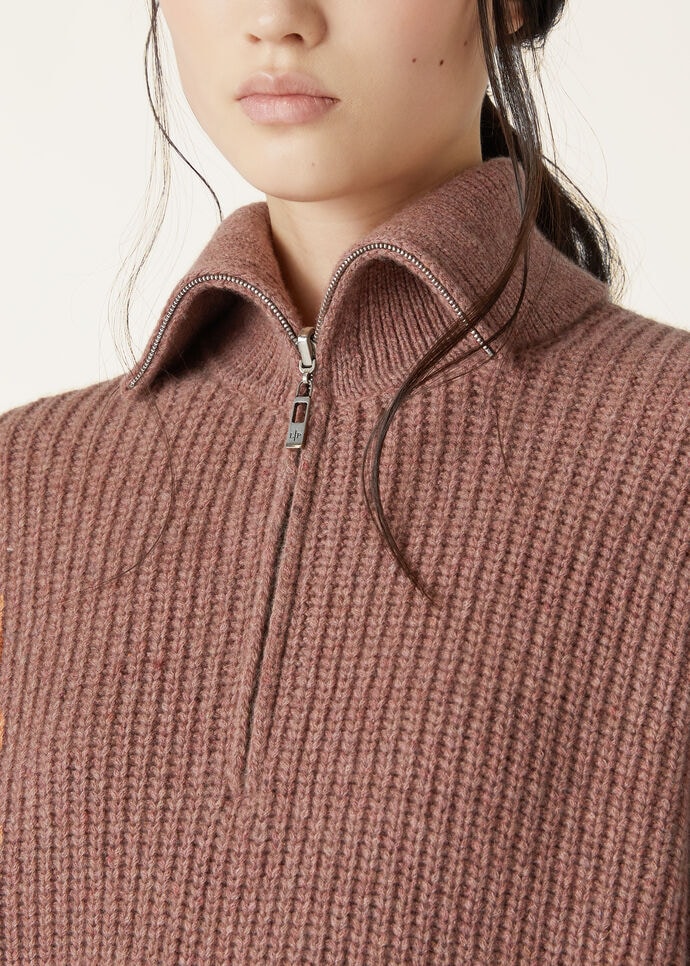 LORO BULKY HALFNECK SWEATER RECYCLED CASH GG 5_FAO4440_R0B2_3