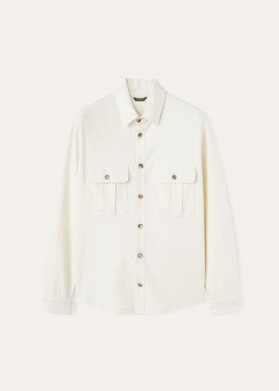 QUARNA SHIRT CANVAS SILK COTTON