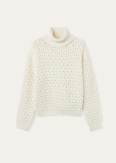 COCOONING AIRCASH TURTLENECK SWEATER GG 3