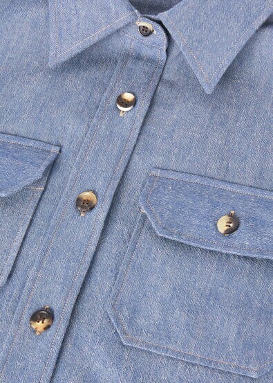 ANNALISA SS SHIRT CHAMBRAY CASH