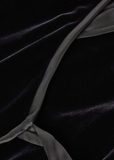 SUSAN DRESS SILK VELVET