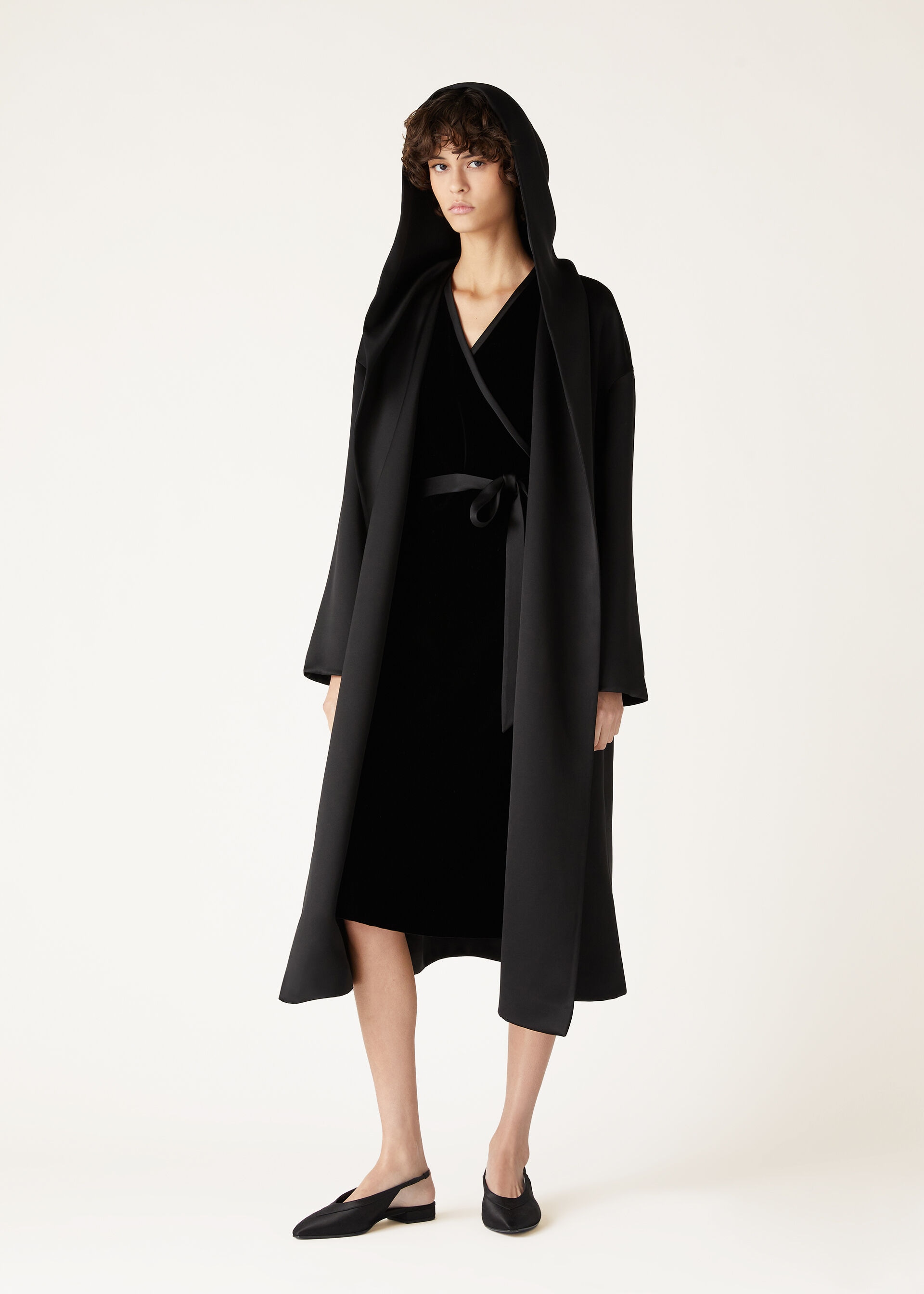 SUSAN DRESS SILK VELVET