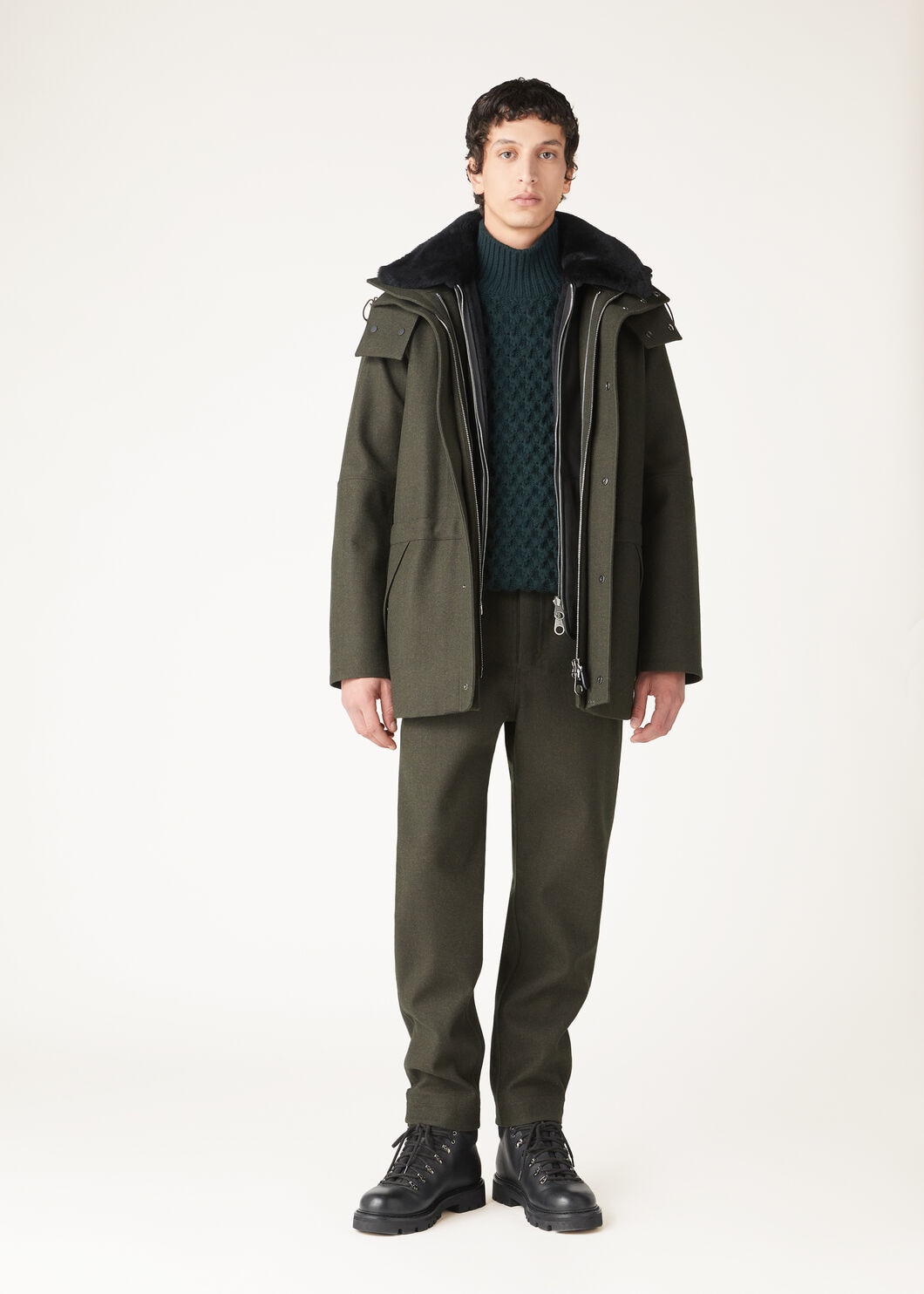 MILTON PARKA WISH CASH 3L STORM - SHEARLING_FAO4781_H0SB_1