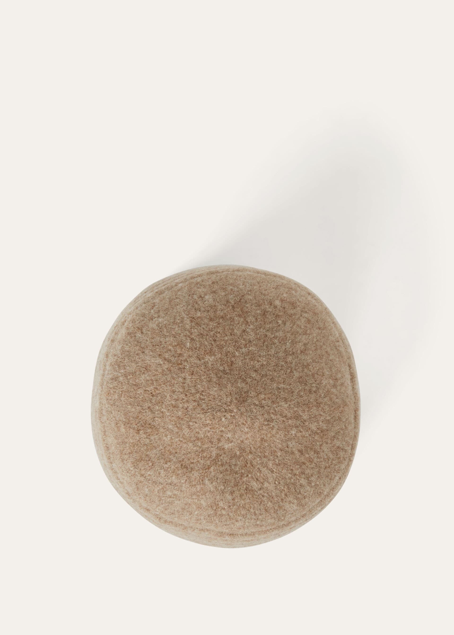 Felted Wool Hat Parchment Beige ロロ・ピアーナ JP