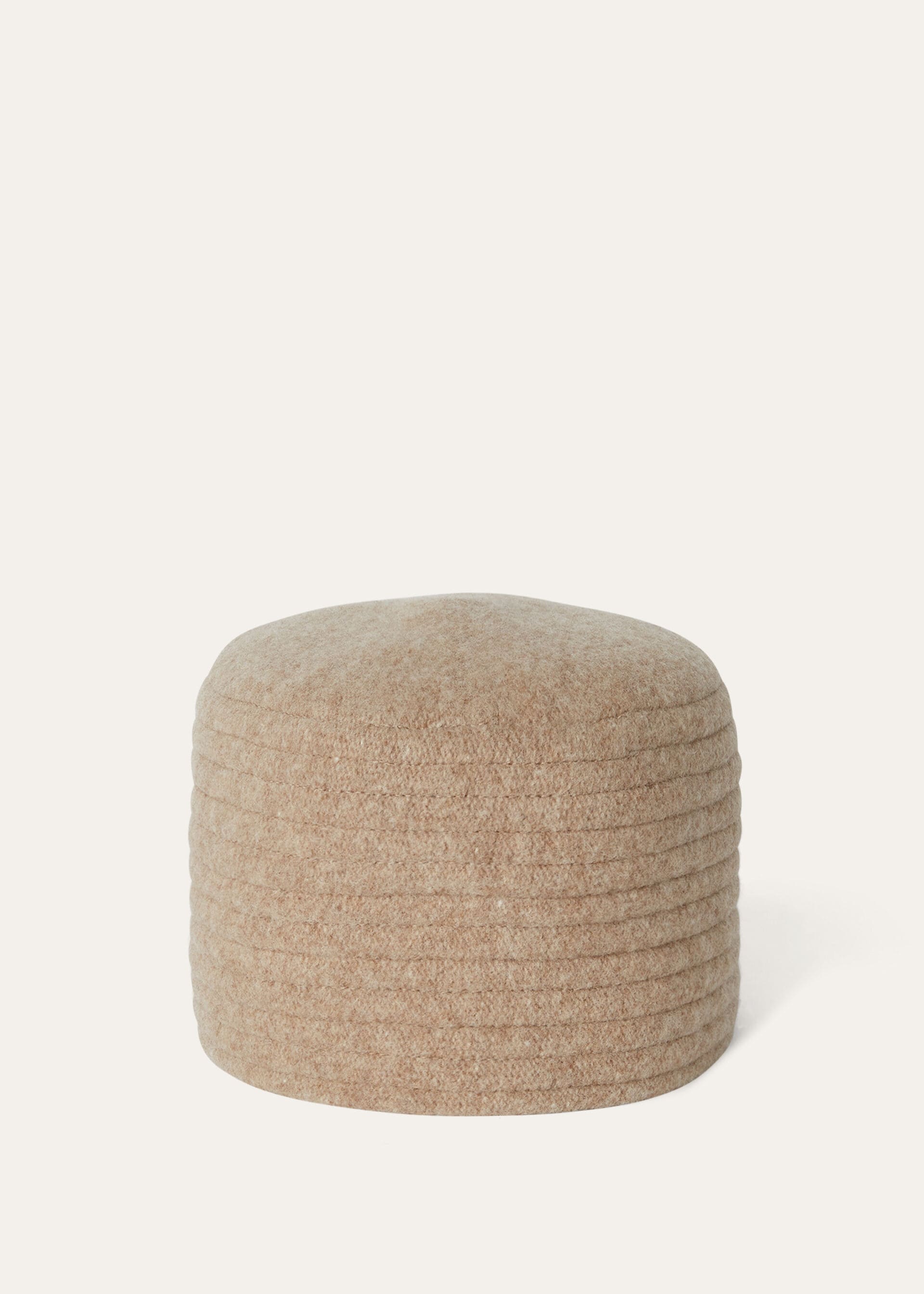 Felted Wool Hat Parchment Beige ロロ・ピアーナ JP