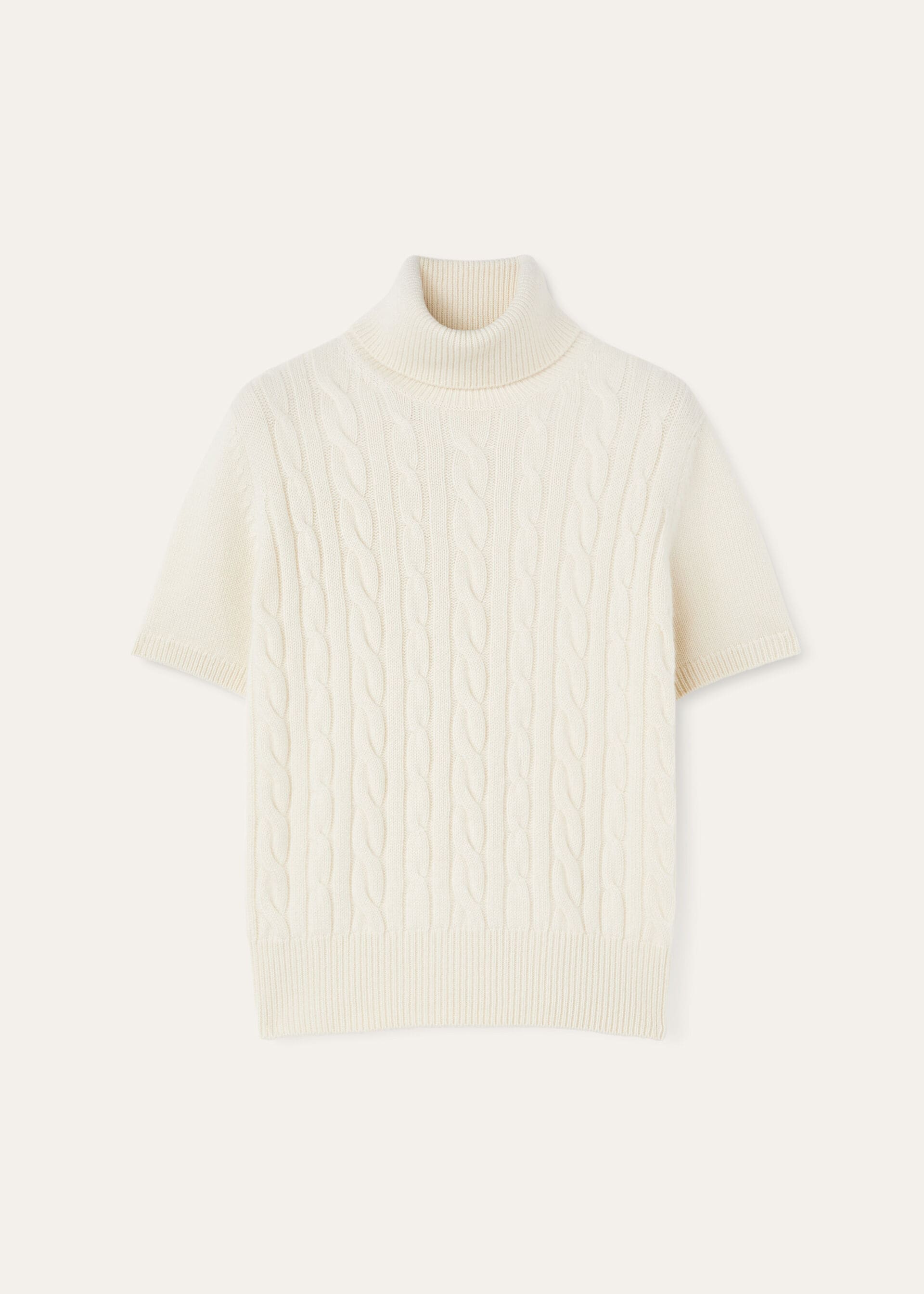 JUBILEE CABLES TURTLENECK SS SWEAT. BABY CASH GG 7