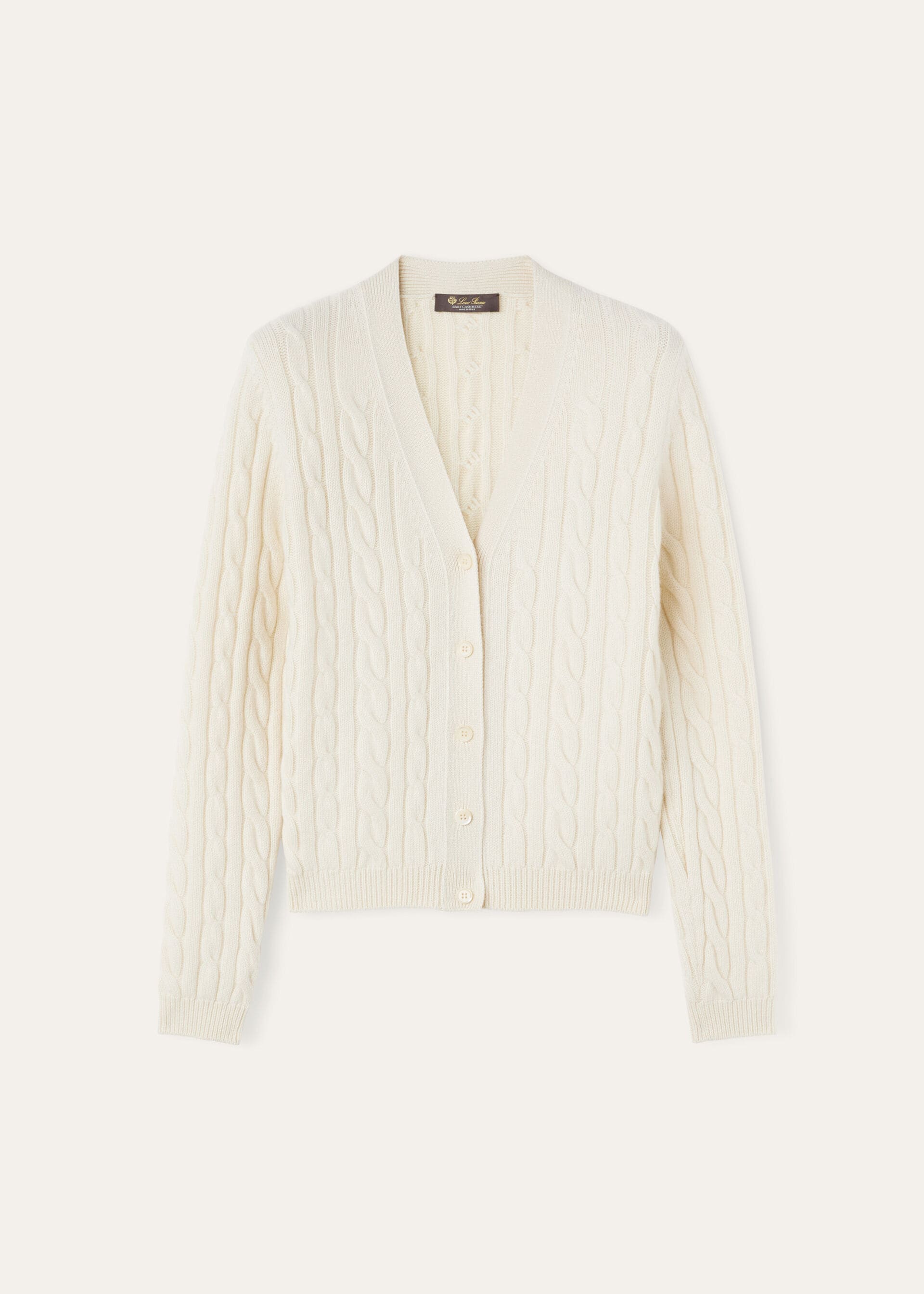 JUBILEE CABLES CARDIGAN SWEATER BABY CASH GG 7
