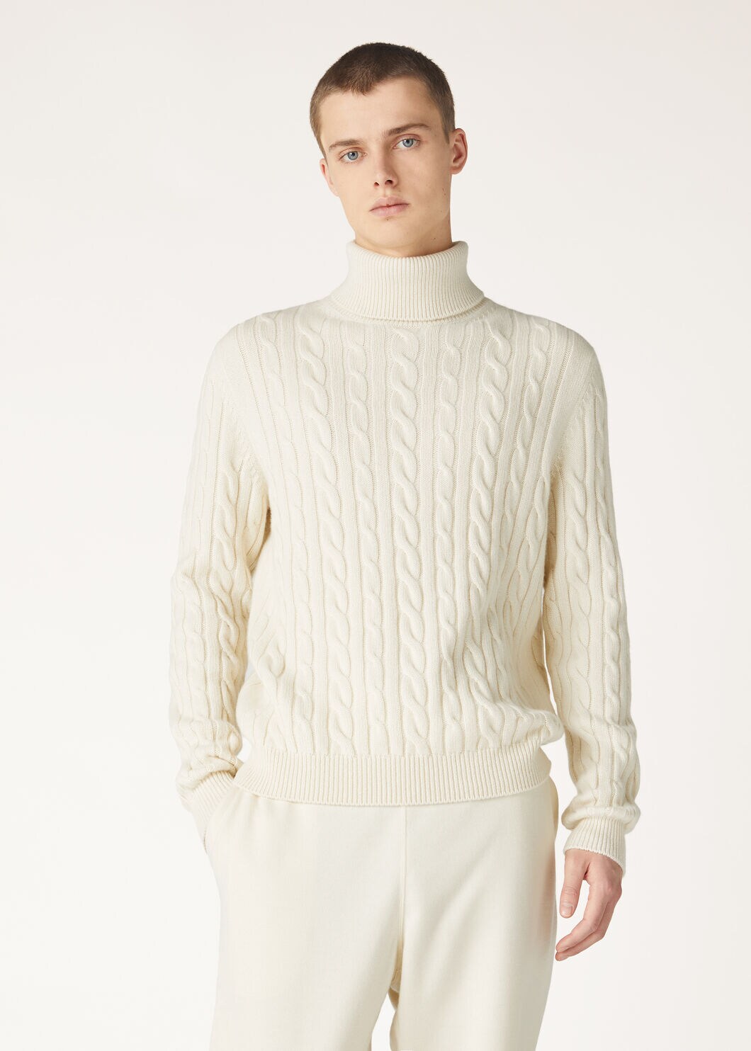JUBILEE CABLES TURTLENECK SWEATER BABY CASH GG 7_FAO5104_108V_3