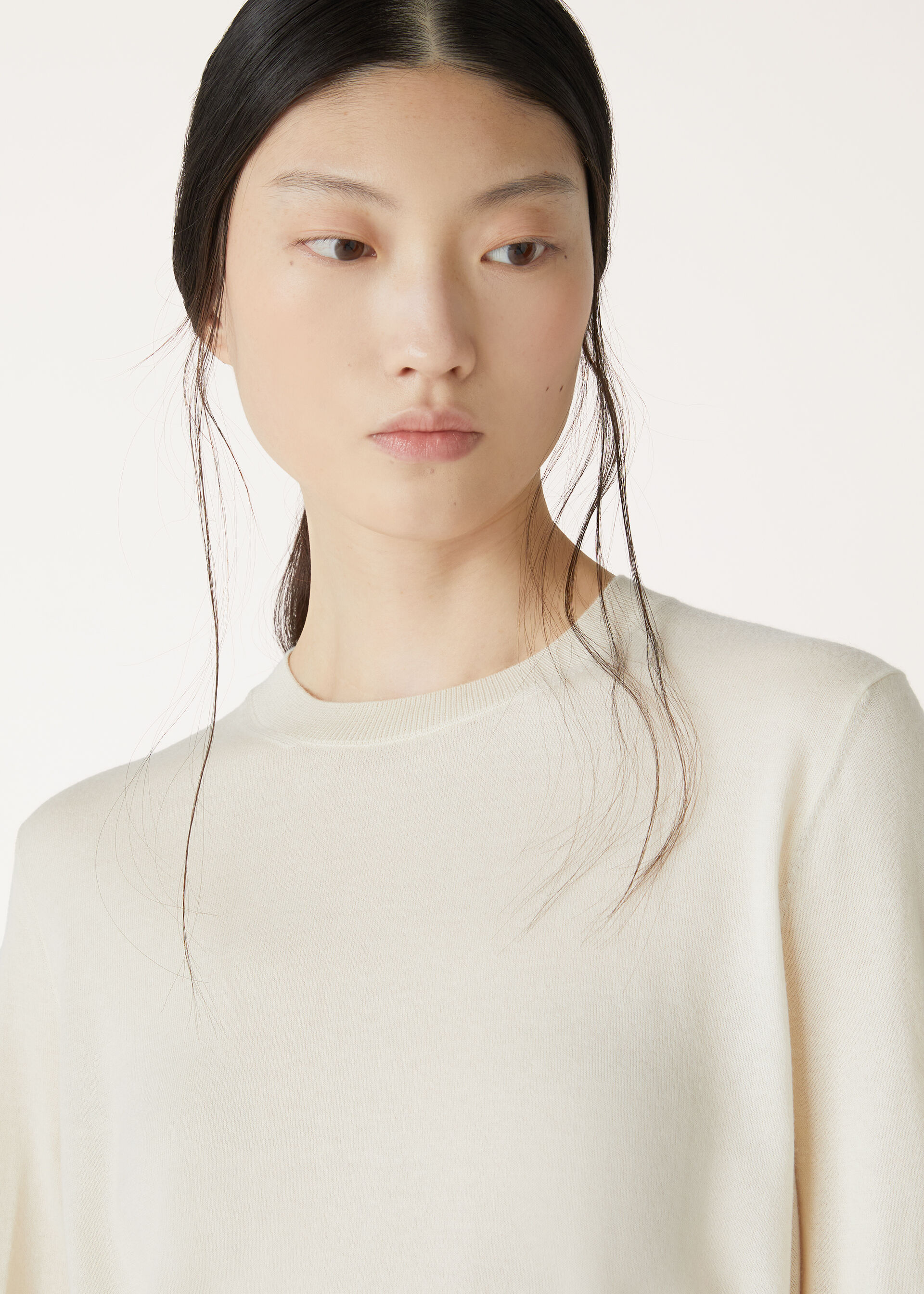 JUBILEE LIGHT CREWNECK SWEATER BABY CASH GG 18