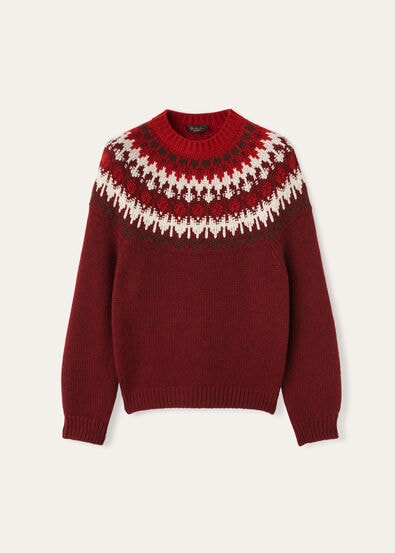 ALPE PILE CREWNECK SWEATER CASH GG 3