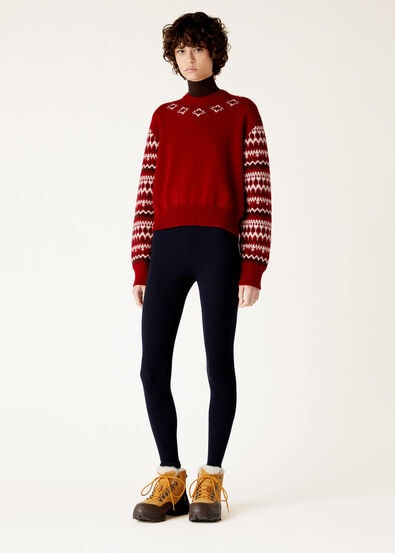 ALPE PILE CREWNECK SWEATER CASH GG 7