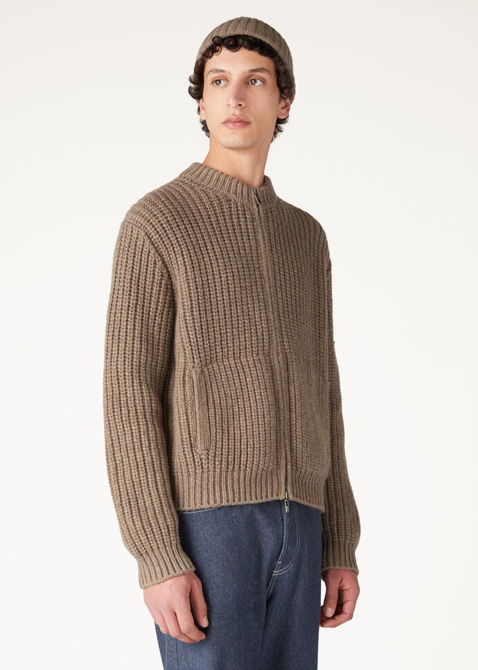 LORO BULKY BOMBER SWEATER RECYCLED CASH GG 3_FAO5194_D0H3_6