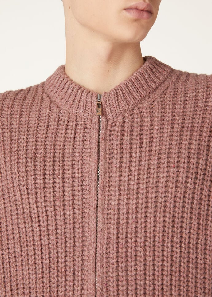 LORO BULKY BOMBER SWEATER RECYCLED CASH GG 3_FAO5194_R0B2_4