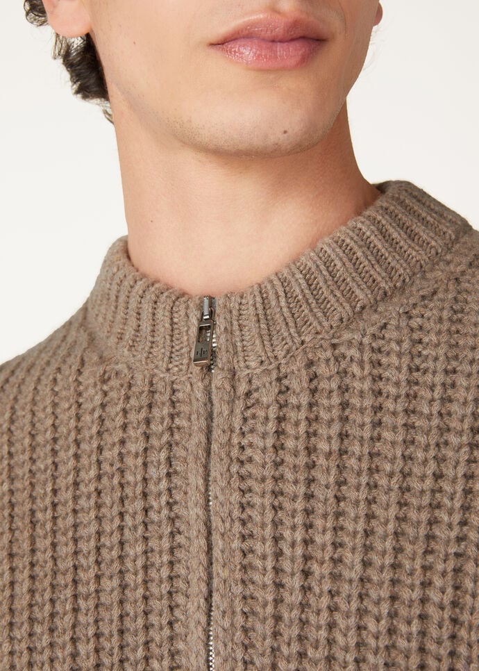 LORO BULKY BOMBER SWEATER RECYCLED CASH GG 3_FAO5194_D0H3_4