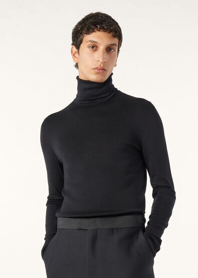 LYSKAMM TURTLENECK SWEATER SILK GG 18